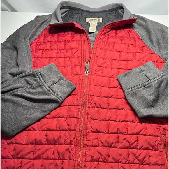 The Duluth Trading Quilted Jacket Fleece Lined Finger Opening XLT - Picture 1 of 4